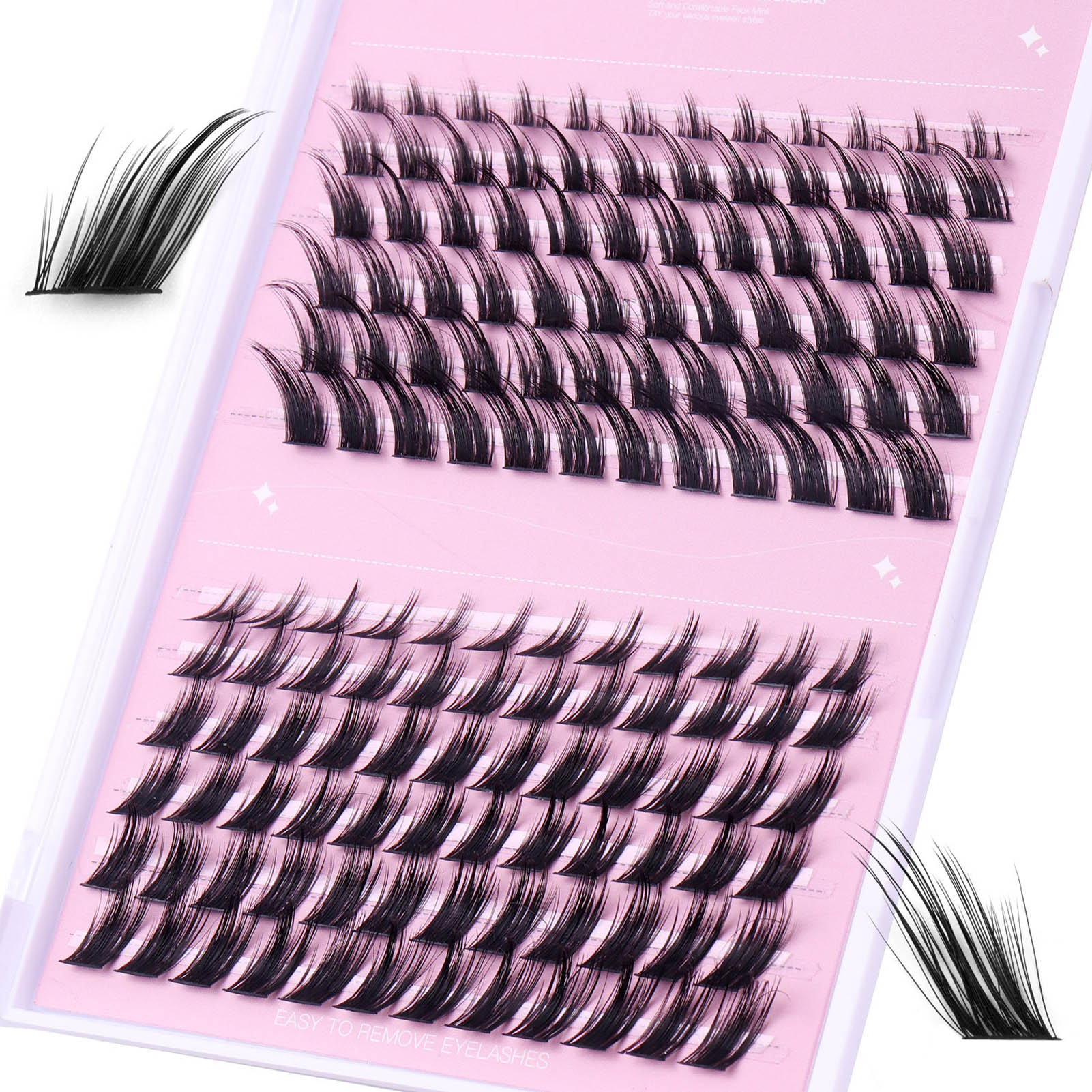 Eyelash Extension Fox Eye - 8-16mm Natural lashes Oblique Flying Foxs