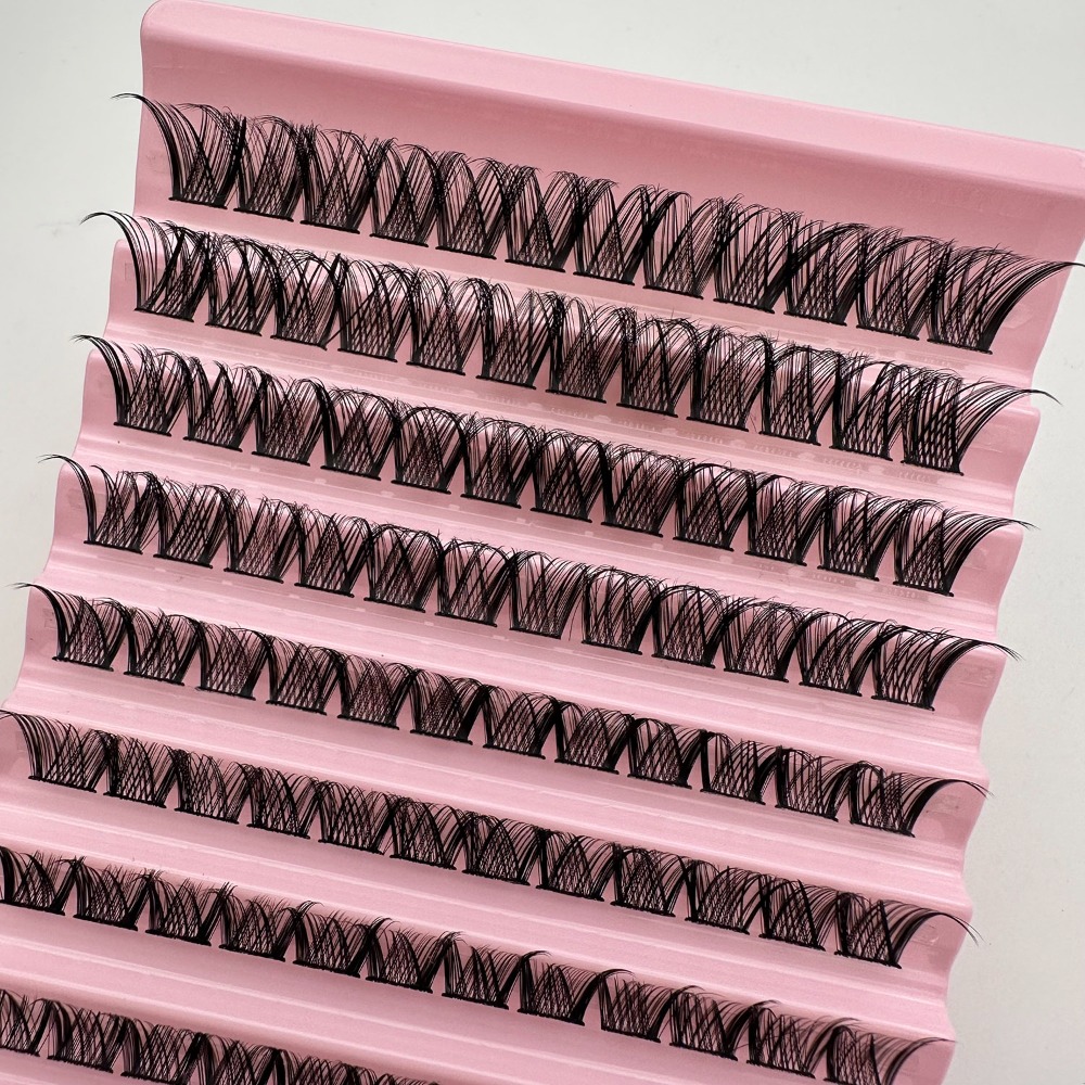 Eyelash Extension Single Lash - Fake Eyelash New Feather Fan Segmented