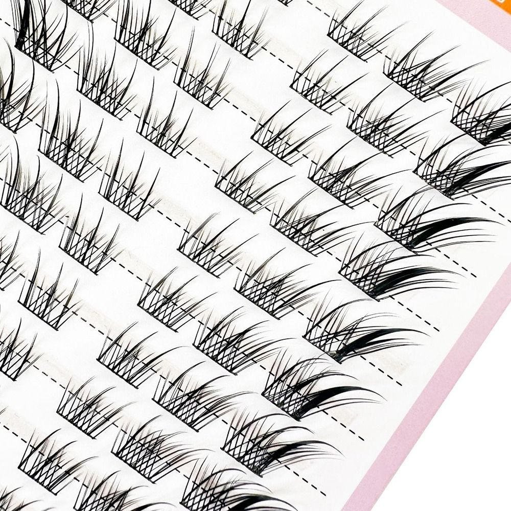 3D Cat Eye Clusters Lashes Nat - đánh giá và giá Eyelash Extension Fox Eye