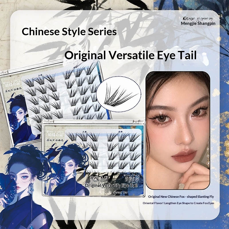 Glueless Fox Eye False Eyelash - đánh giá và giá Eyelash Extension Fox Eye