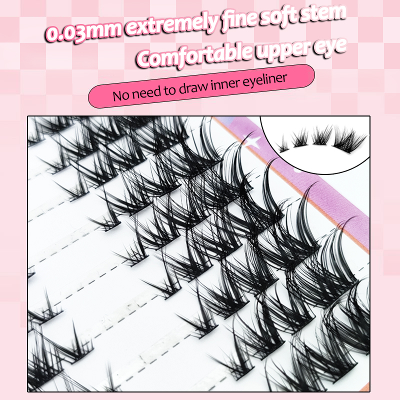 Fox False Eyelashes 1 box 80 B - đánh giá và giá Eyelash Extension Fox Eye
