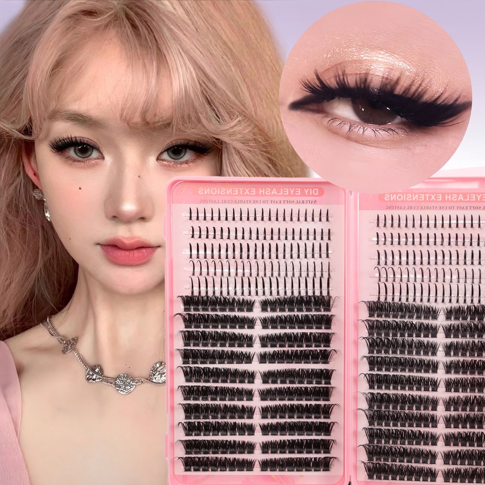 DIY Cluster Lashes Single Clum - đánh giá và giá Eyelash Extension Single Lash