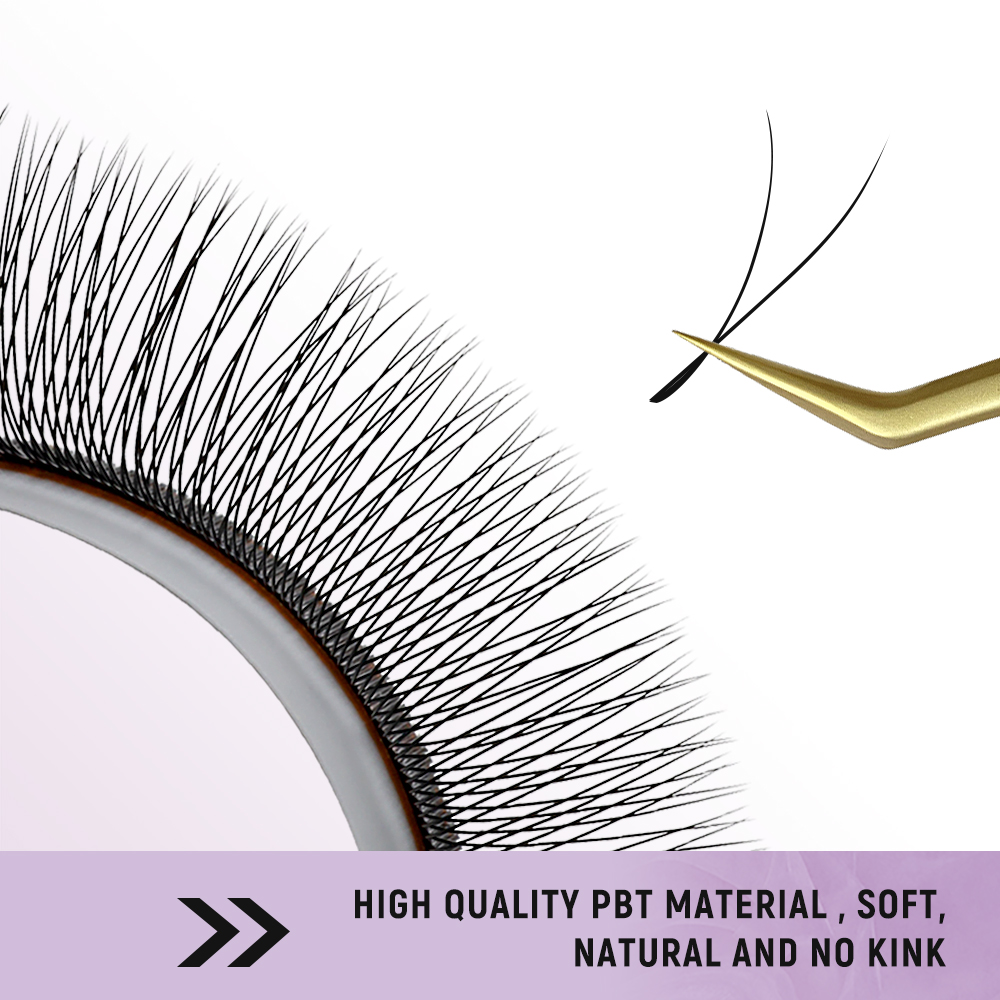 SAKURAHANA 2D YY Lashes Double - đánh giá và giá Eyelash Extension Single Lash