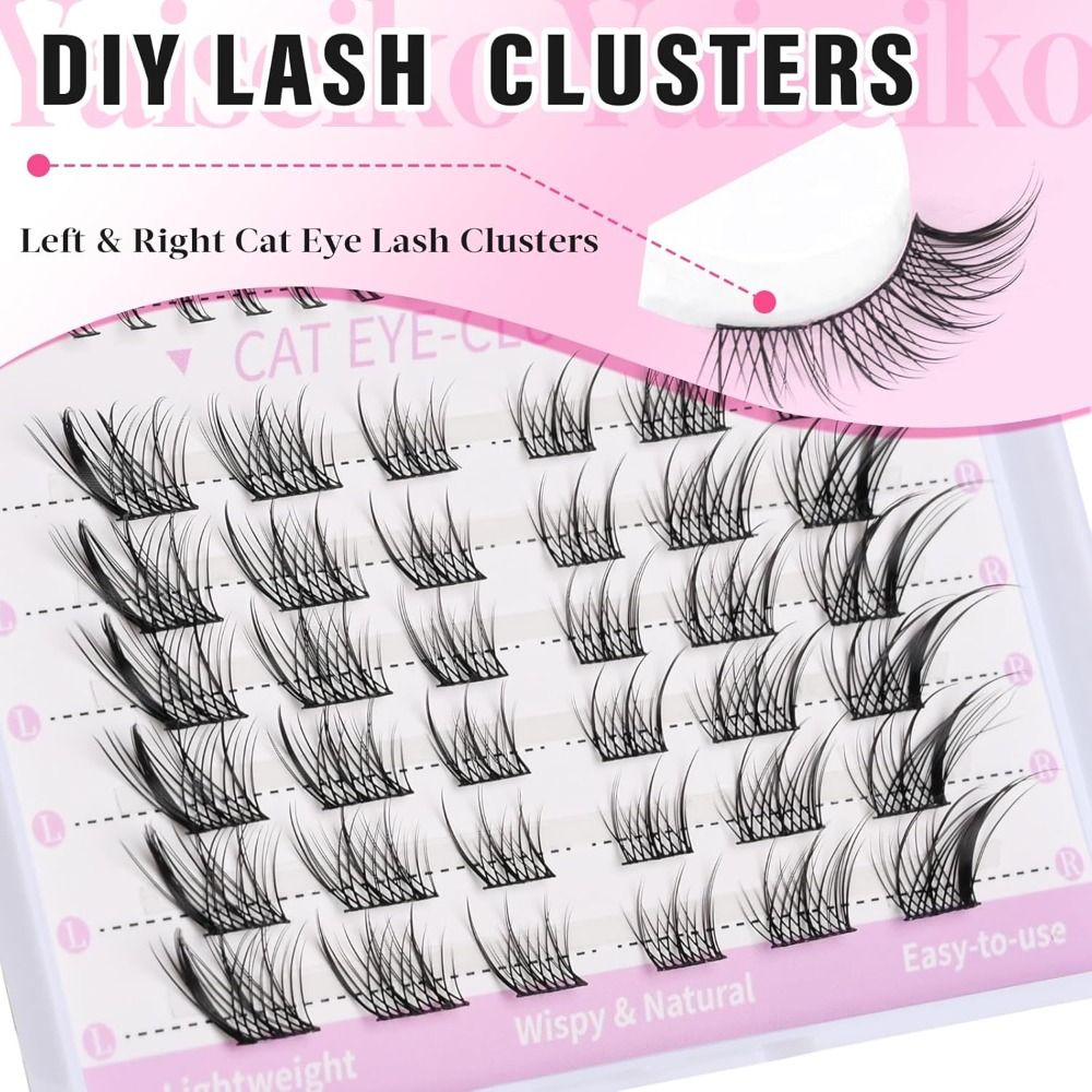 New 3D Cat Eye Self Adhesive L - đánh giá và giá Eyelash Extension Fox Eye
