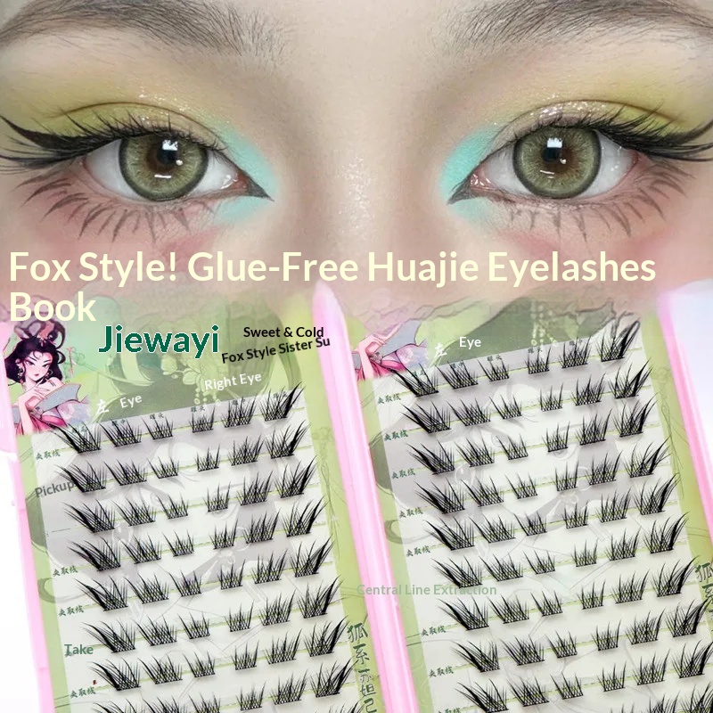 Voluminous Glue-free Self-adhe - đánh giá và giá Eyelash Extension Fox Eye