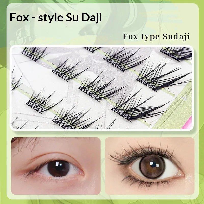 Voluminous Glue-free Self-adhe - đánh giá và giá Eyelash Extension Fox Eye