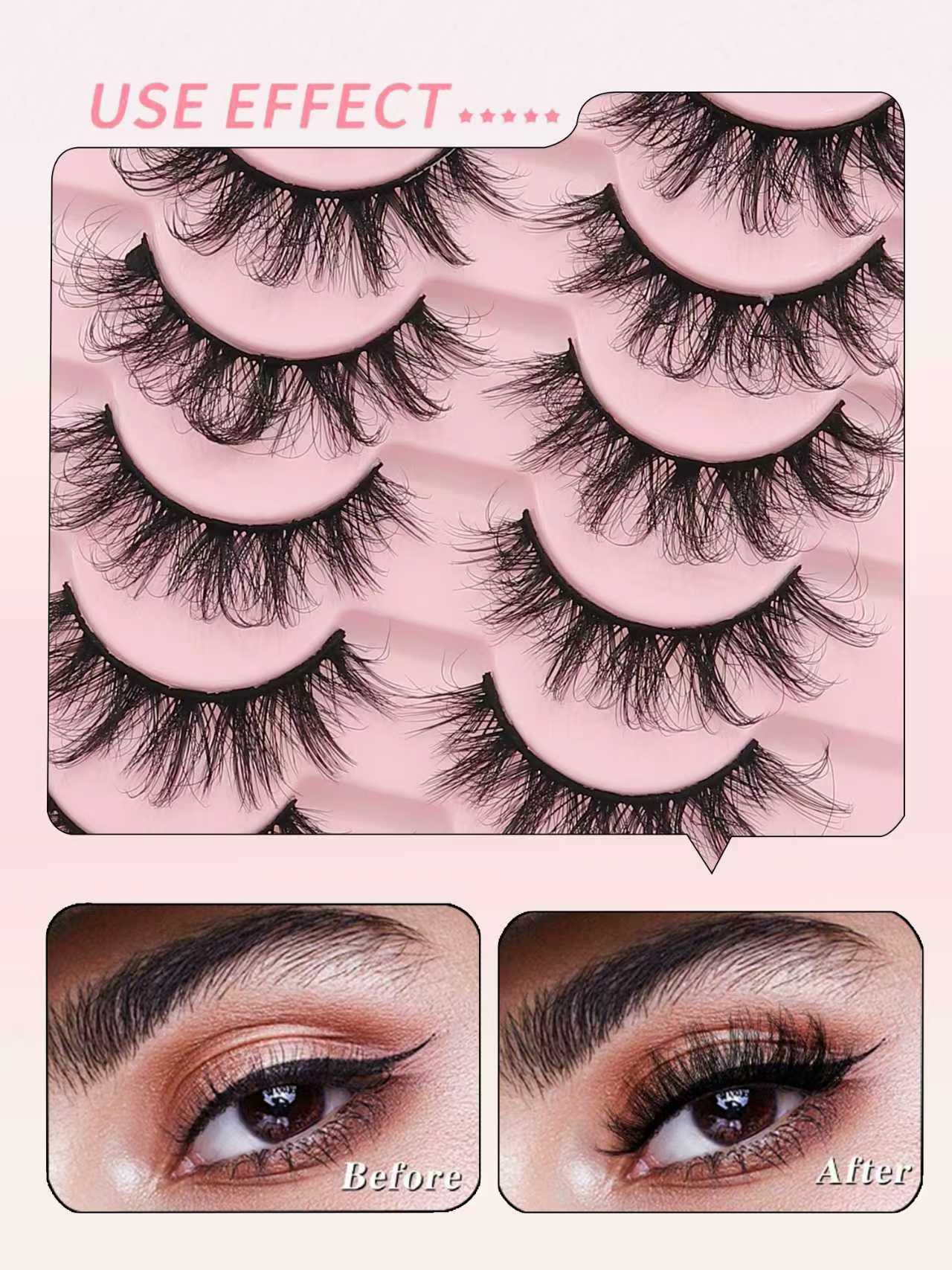 Fox Eye False Eyelashes D Curl - đánh giá và giá Eyelash Extension Fox Eye
