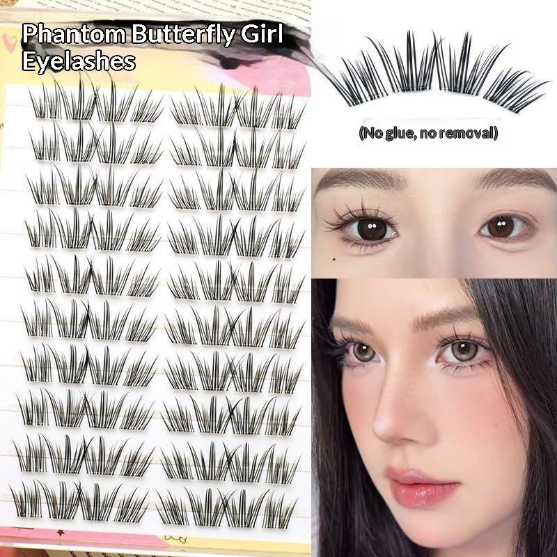 DIY Natural Feather Curl Lashe - đánh giá và giá Eyelash Extension Single Lash
