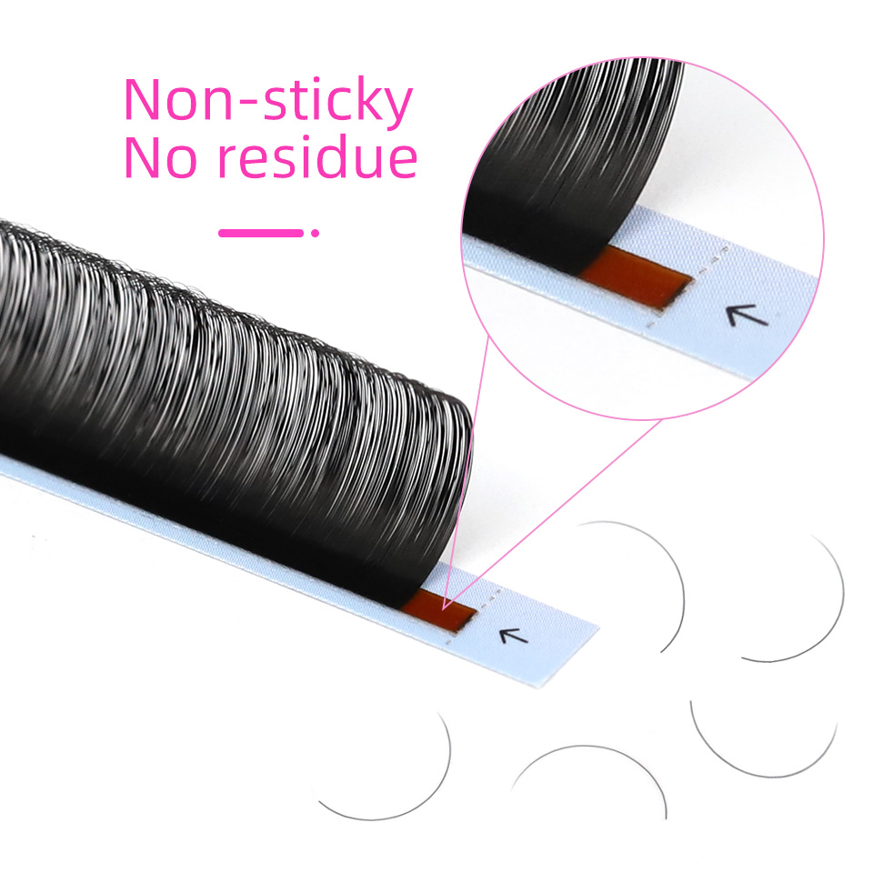 RUJADE 10 Khay/Nhiều Bán Buôn  - đánh giá và giá Eyelash Extension Korea Natural