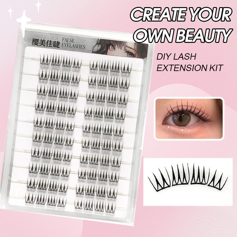U Shape Glue-free False Eyelas - đánh giá và giá Eyelash Extension Single Lash