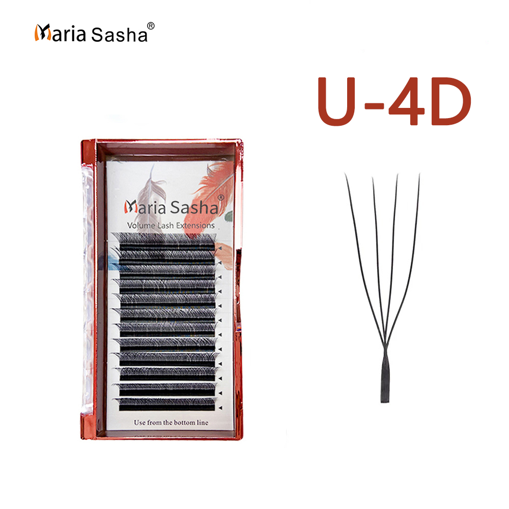 MARIA  U 4D W Eyelashes Single - đánh giá và giá Eyelash Extension Single Lash