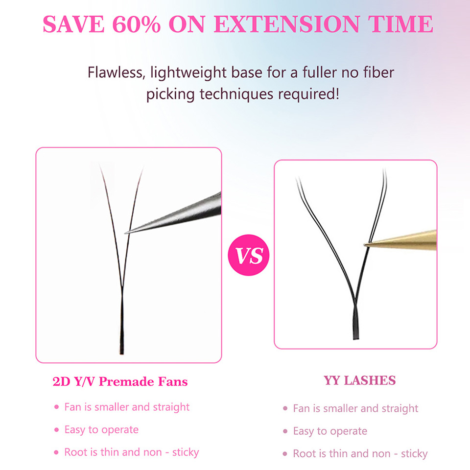 RUJADE 2D Y Shape Lashes Mesh  - đánh giá và giá Eyelash Extension Single Lash